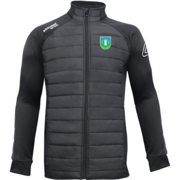 Picture of clan na gael Padded Jacket Black-Black