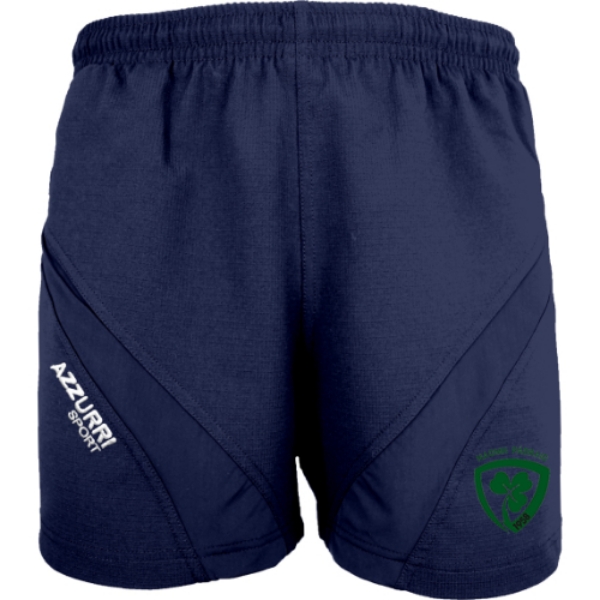 Picture of st pats gaa dromard gym shorts 2 Navy-Navy