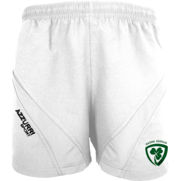 Picture of st pats gaa dromard gym shorts 1 White-White