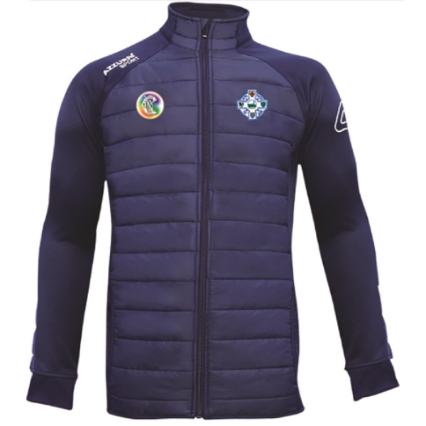 Picture of tramore camogie adults Padded Jacket Navy-Navy