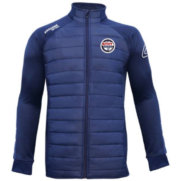 Picture of Athy Triathlon Club kids Padded Jacket Navy-Navy