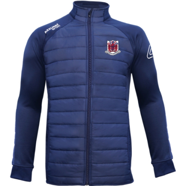Picture of courcey rovers kids Padded Jacket Navy-Navy