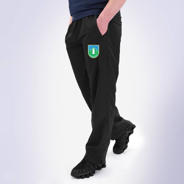 Picture of clan na gael waterproof tracksuit ends Black