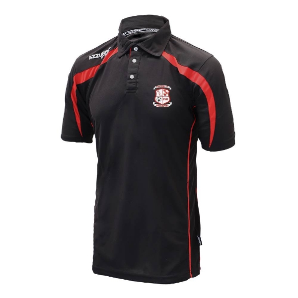 Picture of BOHEMIANS FC BROSNA Polo Shirt Black-Red