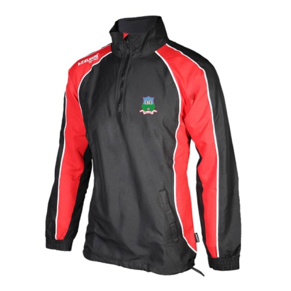 Picture of Banteer LGFA Tracksuit 1-4 Zip Top Black-Red-White