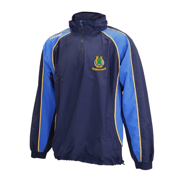 Picture of Butlerstown GAA TSuit Top-1-4 Zip - ADULTS Navy-Royal-Gold