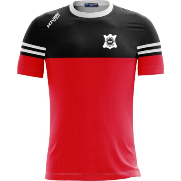 Picture of PORTLAW UNITED SKRYNE TEE Red-Black-White