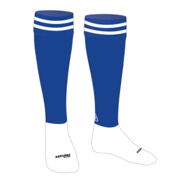 Picture of Home Socks Adults Royal-White