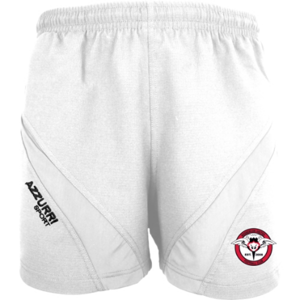 Picture of Rosbercon United FC Gym Shorts White-White