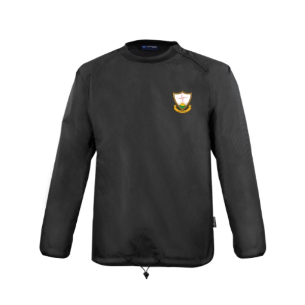 Picture of Suncroft AC Windcheater-Text Rugger Black
