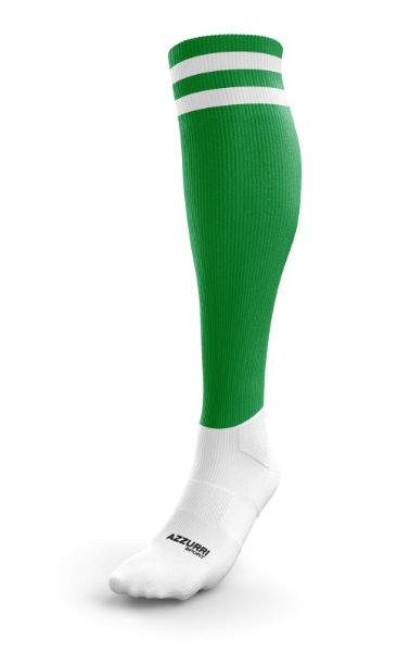 Picture of Kinnitty Camogie Club Kids Full Socks Emerald-White