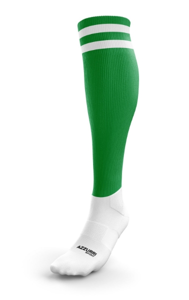 Picture of Kinnitty Camogie Club Full Socks Emerald-White