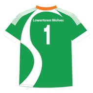 Picture of Lowertown Wolves Kids Outfield Jersey Custom