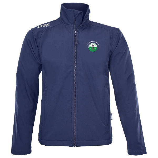 Picture of Kinnitty Camogie Club Kids Soft Shell Jacket Navy