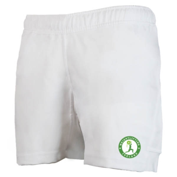 Picture of Weightlifting Ireland Pro Training Shorts White