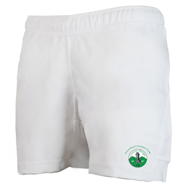 Picture of Kinnitty Camogie Club Pro Training Shorts White