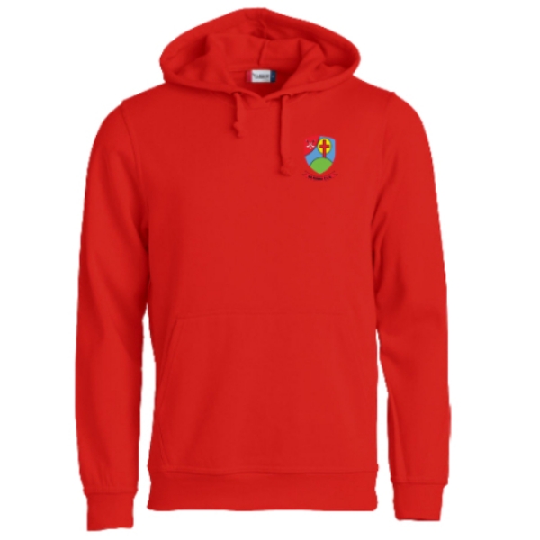 Picture of Na Fianna Hurling Club Cotton Hoodie Red