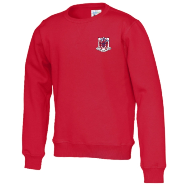 Picture of Courcey Rovers Cotton Crew Neck Red