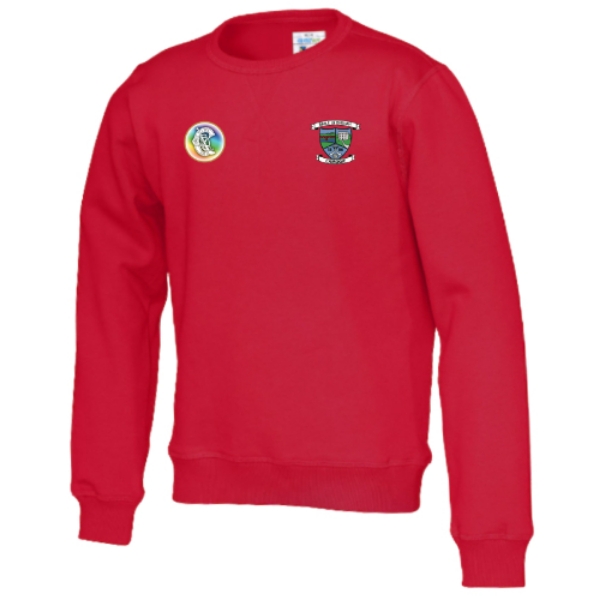 Picture of Ballyduff Upper Camogie Cotton Crew Neck Red