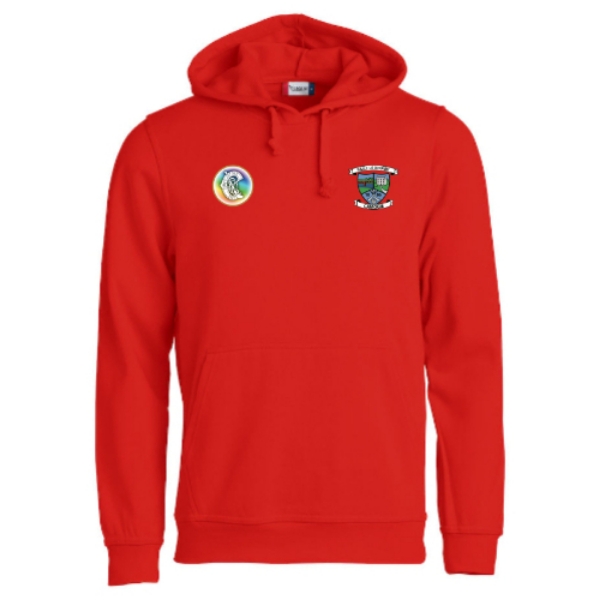 Picture of Ballyduff Upper Camogie Cotton Hoodie Red