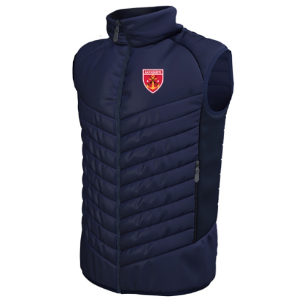 Picture of Pallasge East Apex Gilet Navy