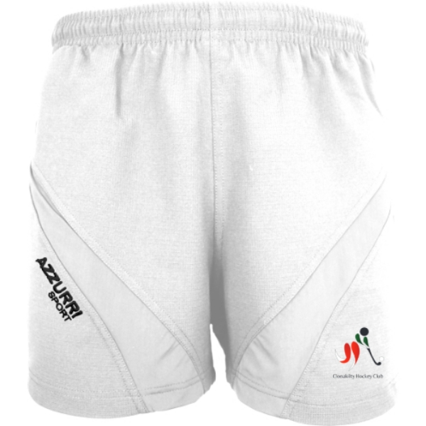 Picture of Clonakilty Hockey Club Gym Shorts White-White