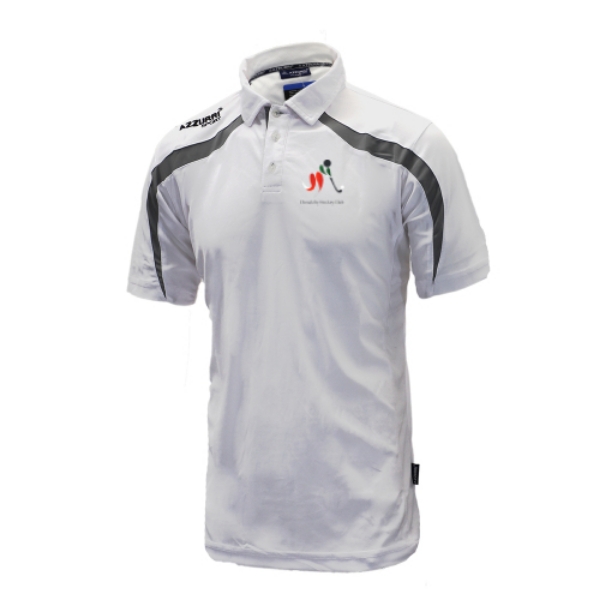 Picture of Clonakilty Hockey Club Brosna Polo White-Grey
