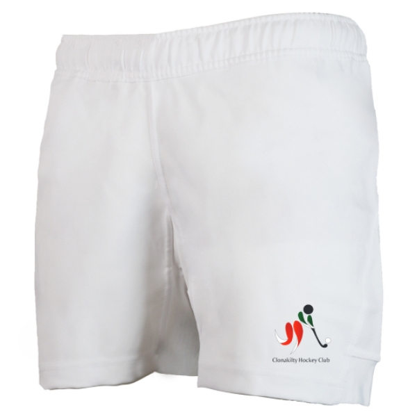 Picture of Clonakilty Hockey Club Pro Training Shorts White