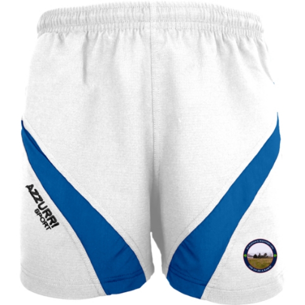 Picture of St.Johnius Masters Gym Shorts White-Royal