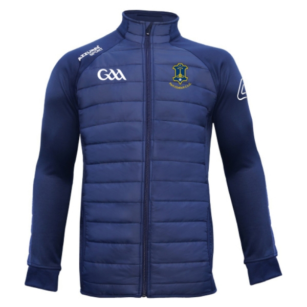 Picture of portlaw gaa adults Padded Jacket Navy-Navy