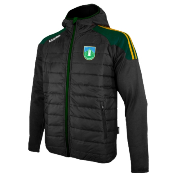 Picture of Clan Na Gael Holland Jacket Black-Deep Green-Gold