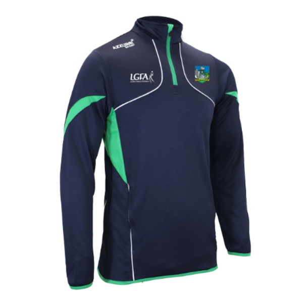 Picture of Limerick LGFA Carragh Zippy Navy-Emerald-White