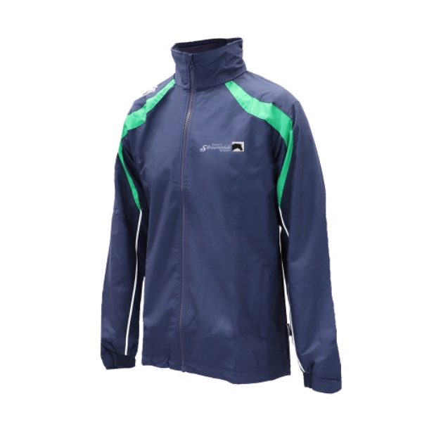 Picture of Streamside Stables Brosna Rain Jacket Navy-Emerald-White