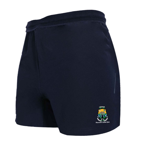 Picture of Macroom Ladies Impact Gym Shorts Navy