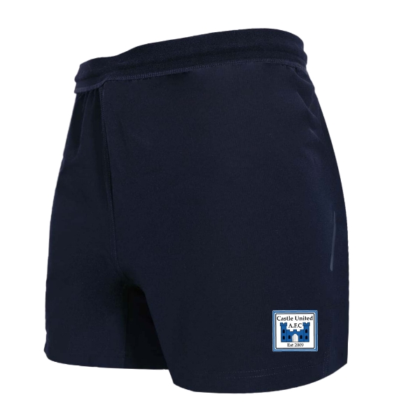 Picture of Castle United AFC Impact Gym Shorts Navy