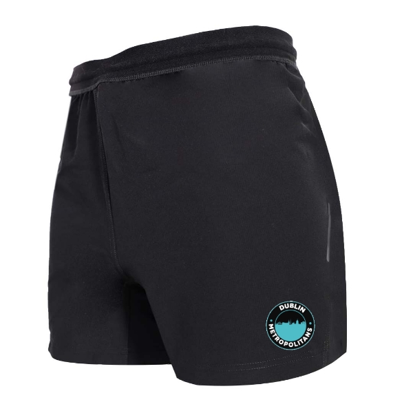 Picture of Dublin Metropolitans Impact Rugby Shorts Black