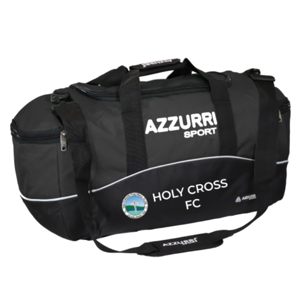 Picture of Holy Cross FC Kitbag Black-Black-White