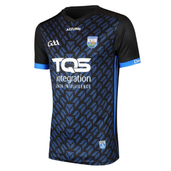 Picture of Waterford GAA 2022 Kids Goalie Jersey Black-Royal