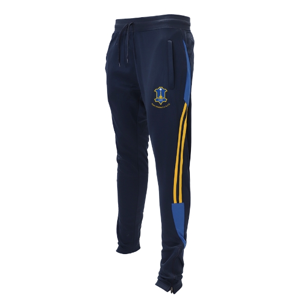 Picture of Portlaw LGFA Skinny Ends Navy-Royal-Gold