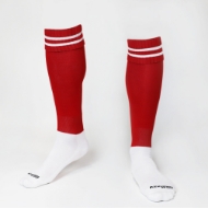 Picture of R-W Adult Full Sock Red White
