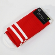 Picture of R-W Youth Half Sock Midi Red White
