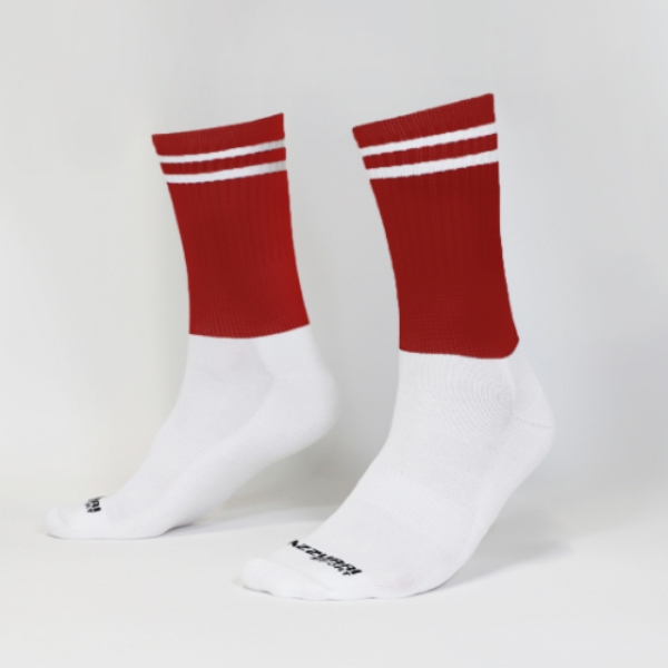 Picture of Athy Triathlon Half Socks Red-White