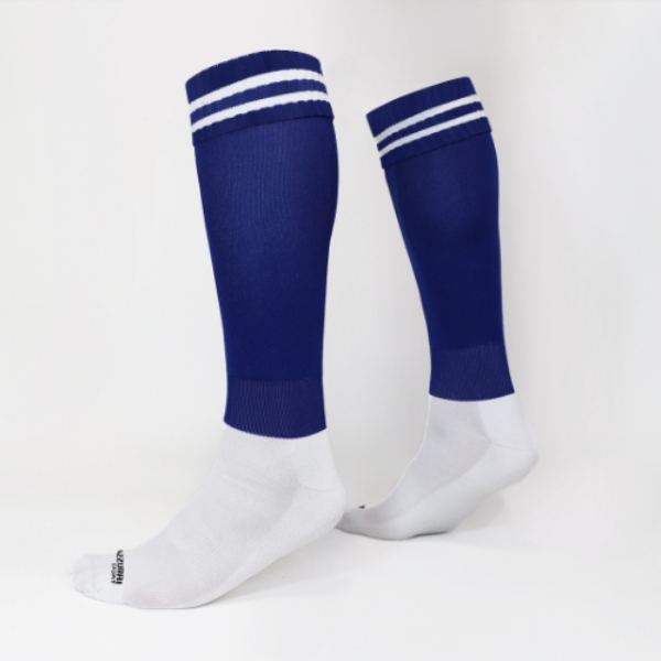 Picture of Waterford Camogie Youth Full Socks Royal-White