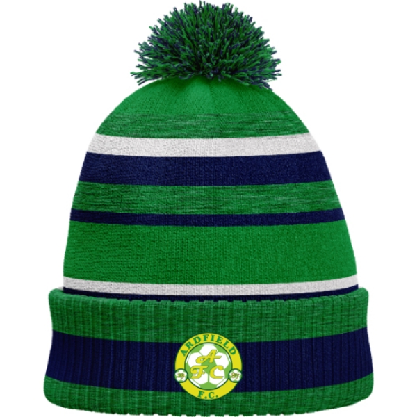 Picture of Ardfield FC Bobble Hat Emerald Melange-Navy-White