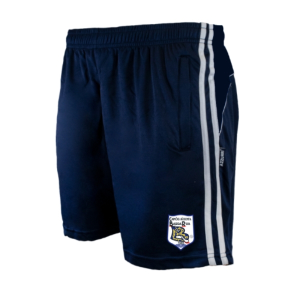 Picture of Barryroe Camogie Kids Leisure Shorts Navy-Navy-White