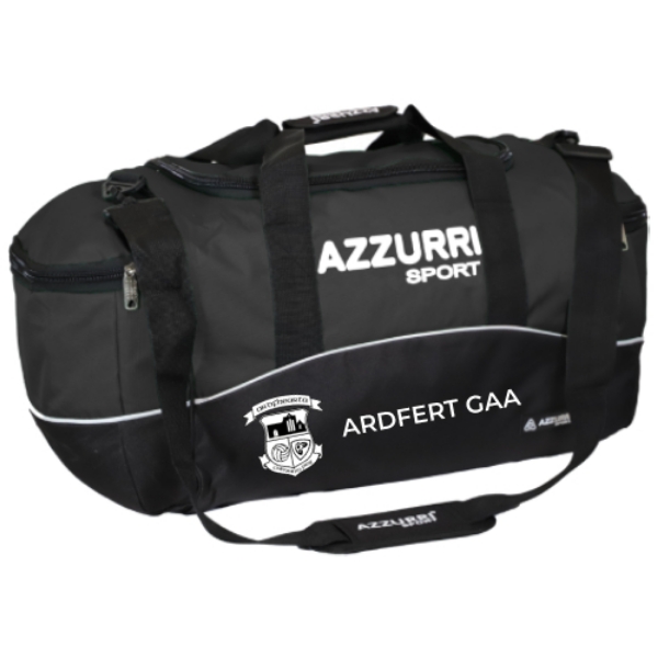 Picture of Ardfert GAA Kitbag Black-Black-White