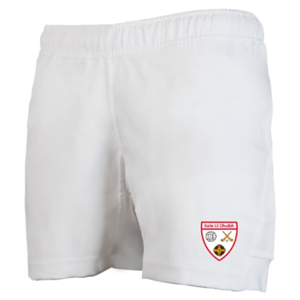 Picture of Ballyduff Lower Camogie Pro Training Shorts White