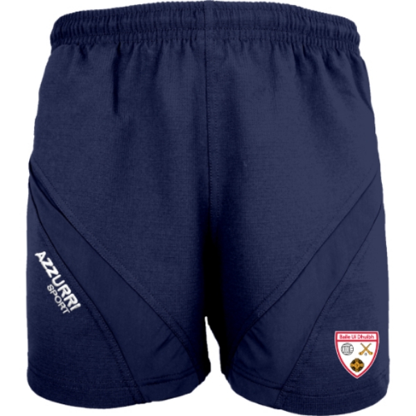 Picture of Ballyduff Lower Camogie Gym Shorts Navy-Navy