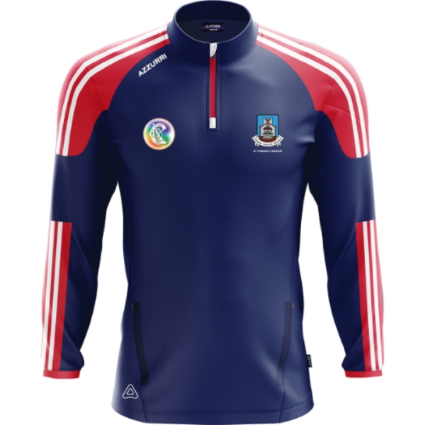 Picture of St Thomas' Camogie Brooklyn Half Zip Navy-Red-White