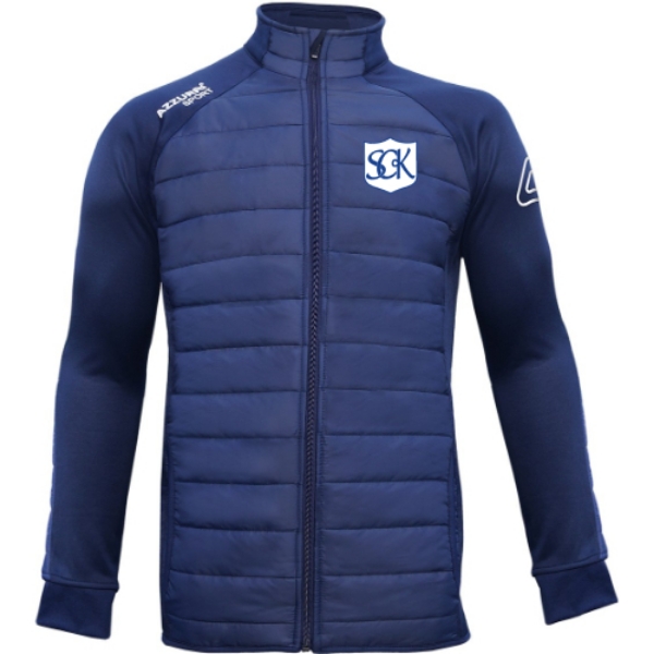 Picture of Seamount College Kids Padded Carragh Jacket Navy-Navy